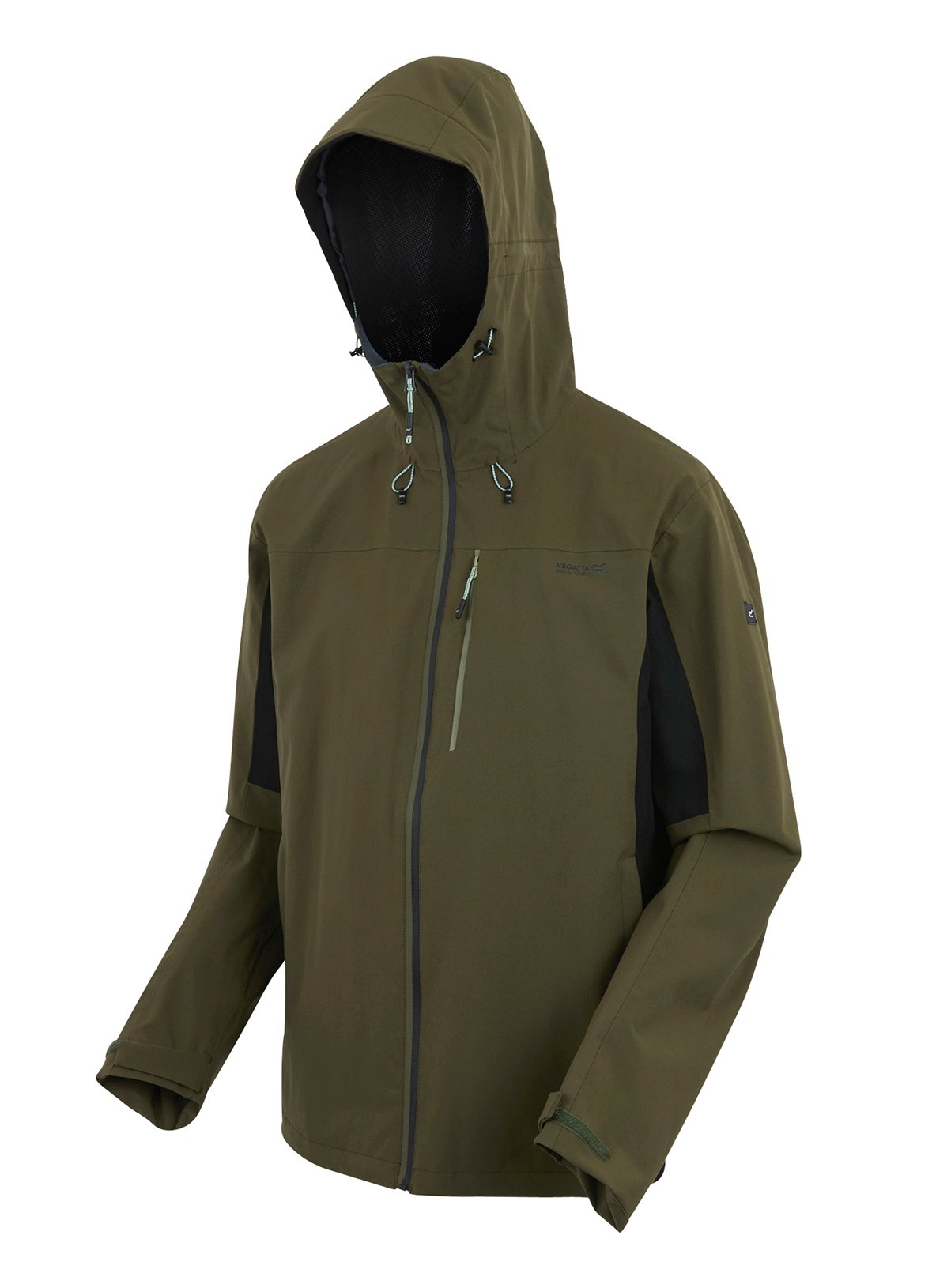 REGATTA Birchdale II Waterproof Jacket Green XXL - Image 3 thumbnail